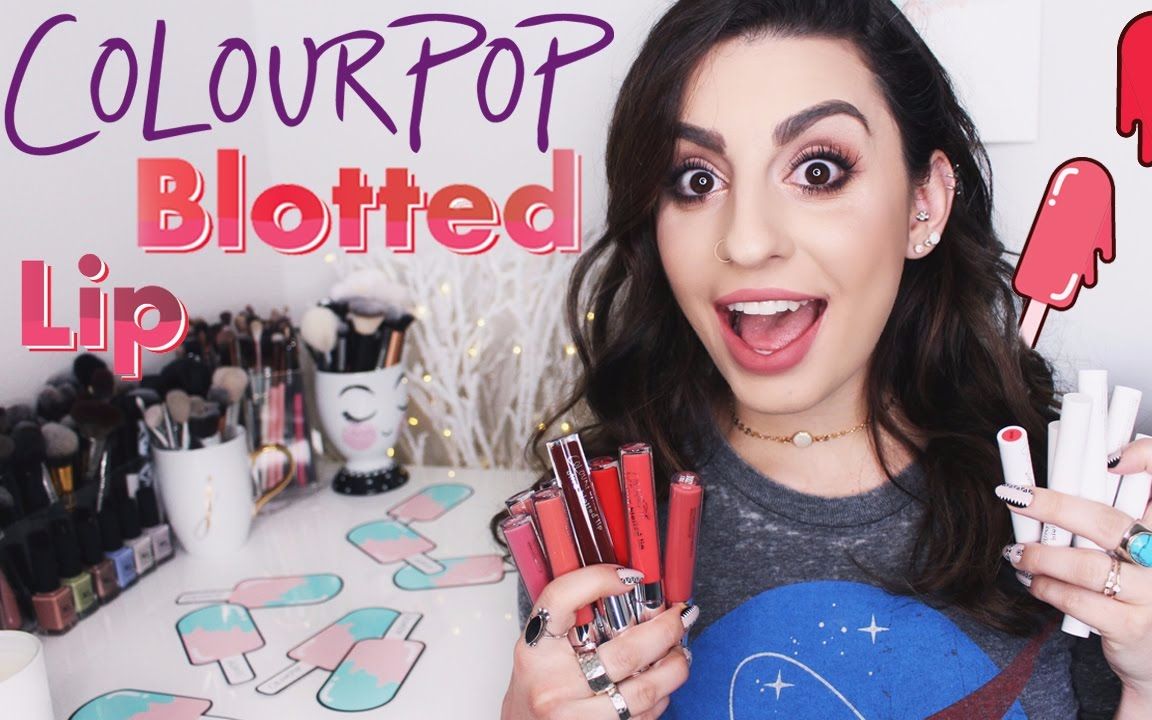 【mesijesibeauty】colourpop新ultra blotted & blotted lip试色