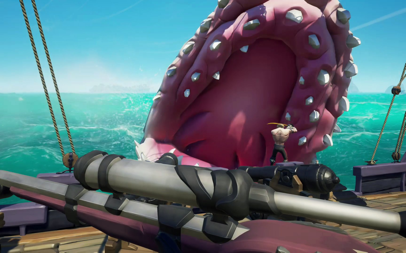 《盗贼之海》鲨的魔力转圈圈