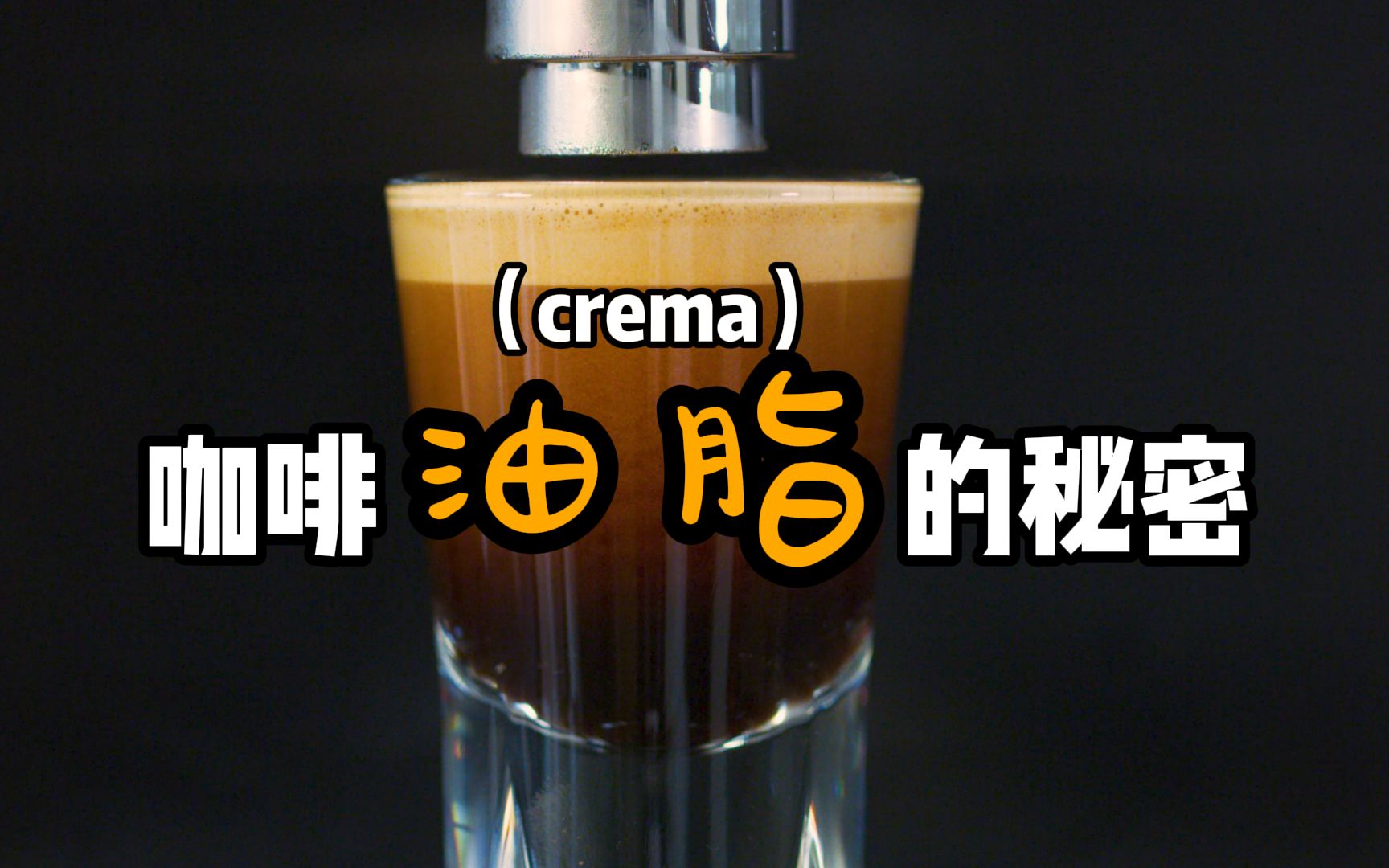 咖啡油脂crema的秘密哔哩哔哩bilibili