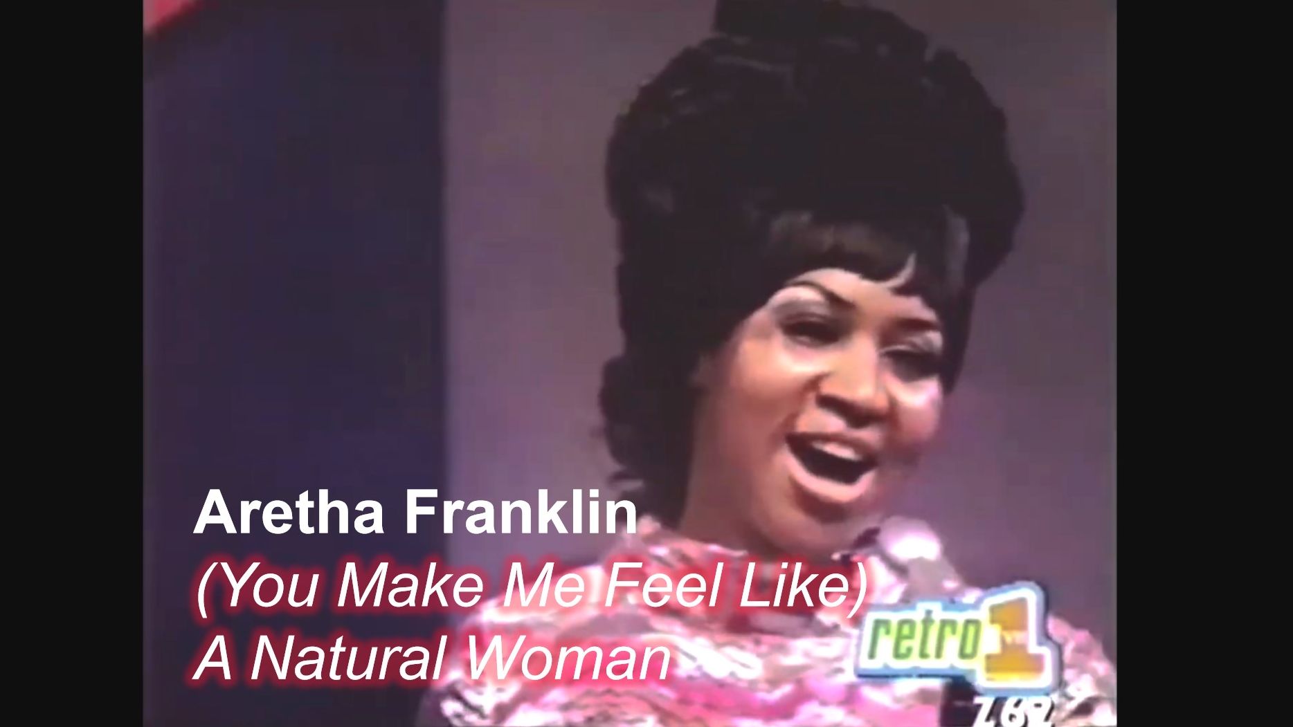 【灵魂天后代表作】Aretha Franklin  (You Make Me Feel Like) A Natural Woman 1967.12.25哔哩哔哩bilibili