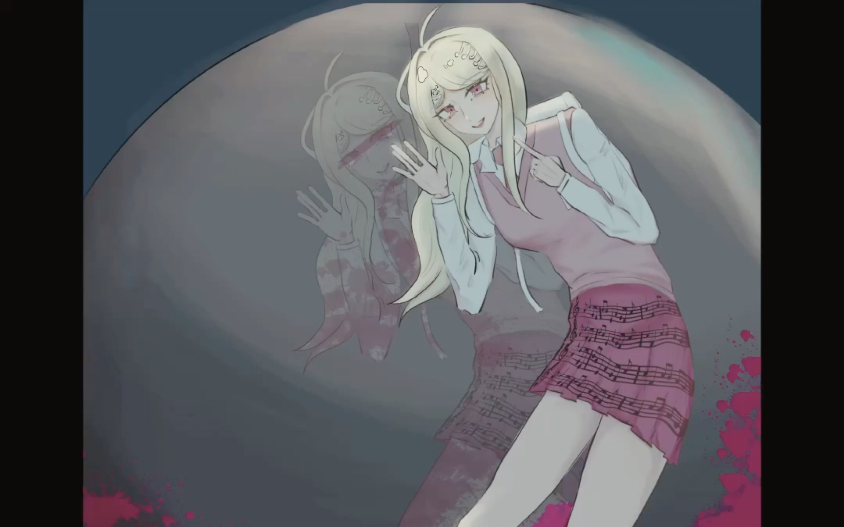 【procreate/弹丸论破v3】如果这里有钢琴 我就能弹奏曲子来鼓励你了