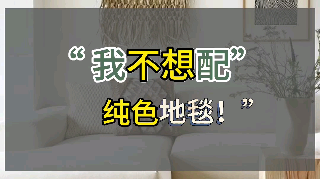 地毯怎么搭配?#地毯#家居搭配#软装#软装设计哔哩哔哩bilibili