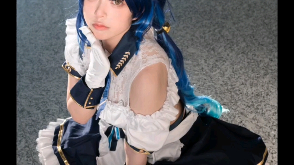 【天宫心cos】南宁的夏天就是需要军服妹抖啊喵喵的!