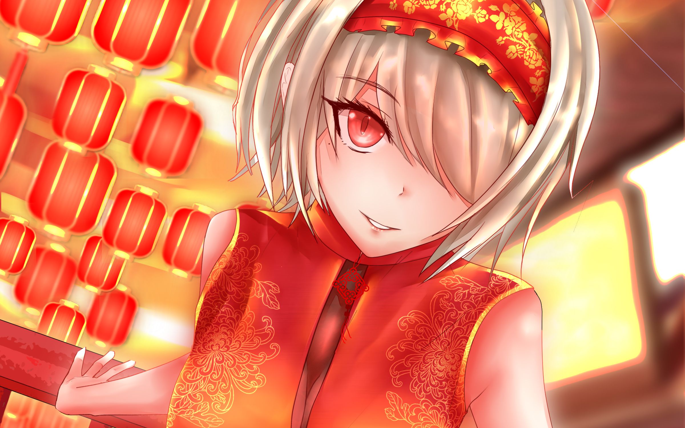 【崩坏3】新春旗袍丽塔一张_哔哩哔哩_bilibili