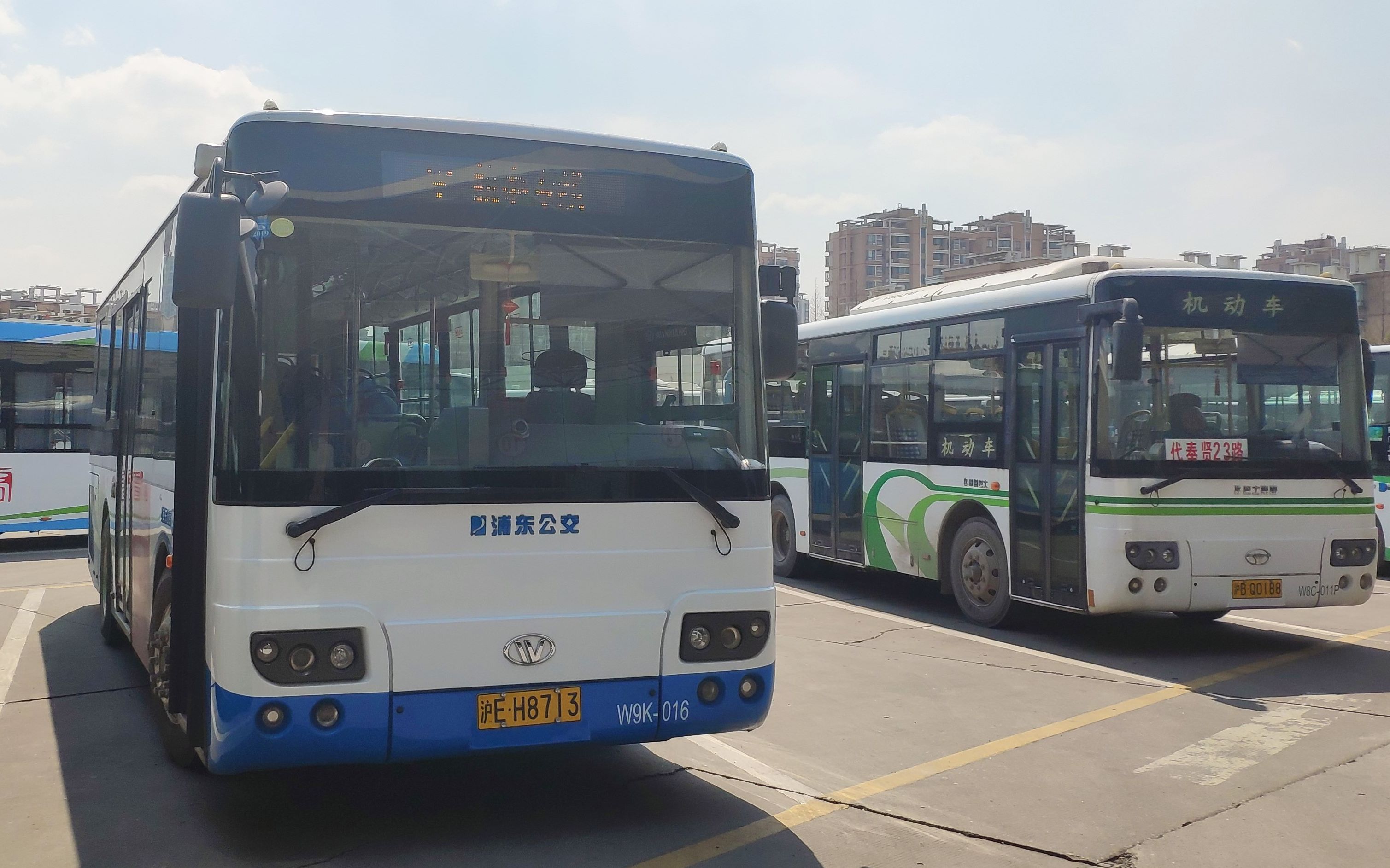 【海通公交pov035】上海浦东杨高公交航奉专线全程前挡展望(鹤恒路鹤