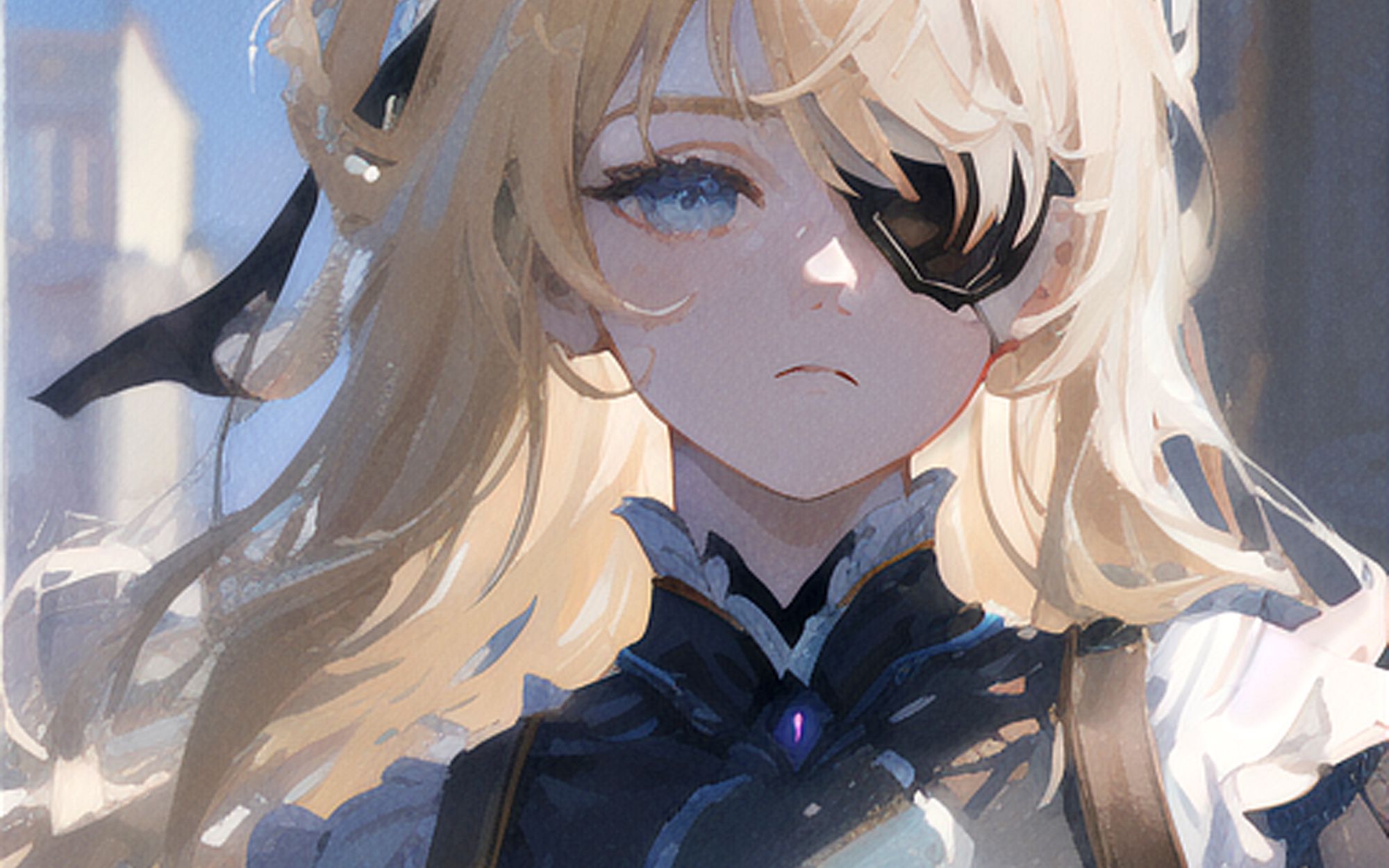 原神-菲谢尔:幽夜净土流落至此的断罪之皇女