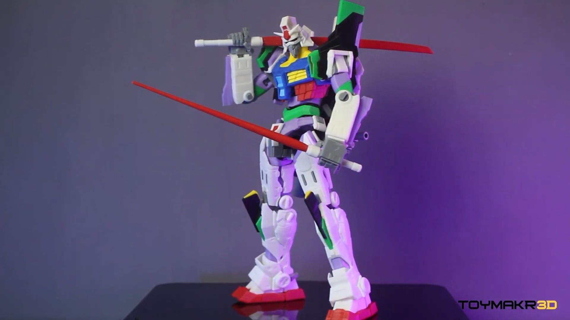 ToyMakr3D 最新3D模型图纸 GUNDAM RX 782与EVANGELION 01哔哩哔哩bilibili