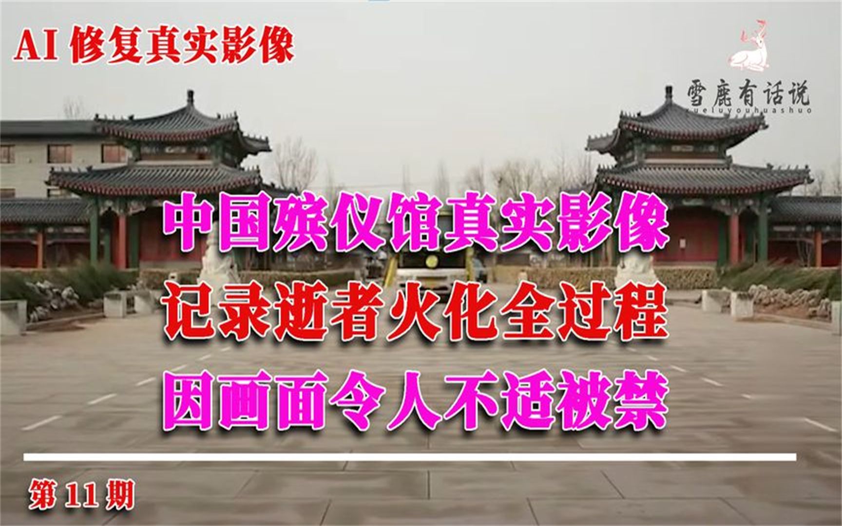 中国殡仪馆真实影像 记录逝者火化全过程 因画面令人不适被禁哔哩哔哩bilibili