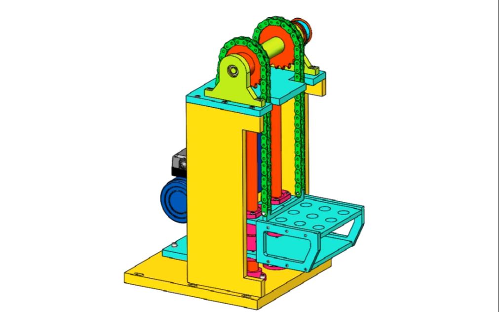 链式输升降机构的电机该如何选型?轴承又该如何选型?