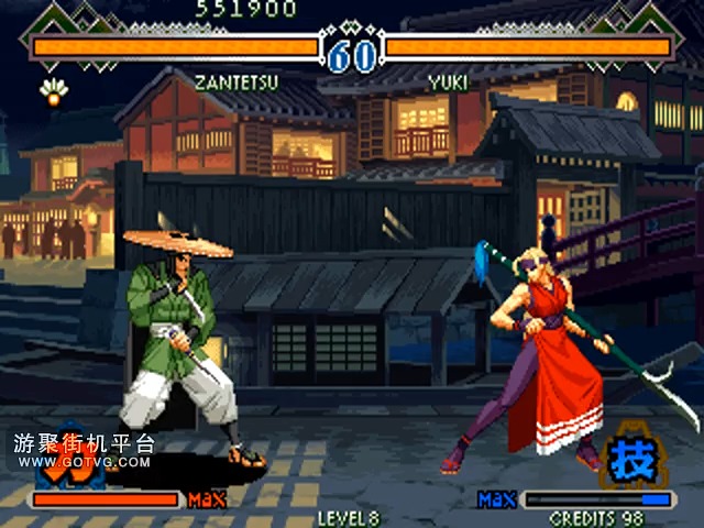 【游聚平台】街机-格斗类-月华剑士2贪分