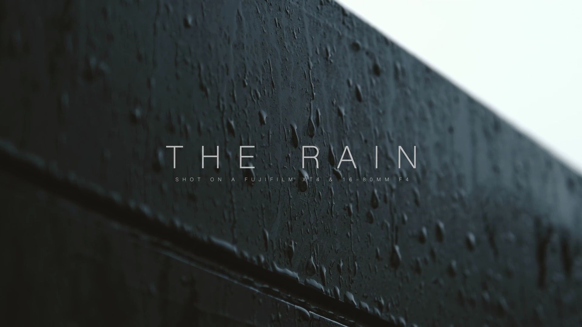 油管大神情绪感满满 the rain - fujifilm xt4 cinematic - short