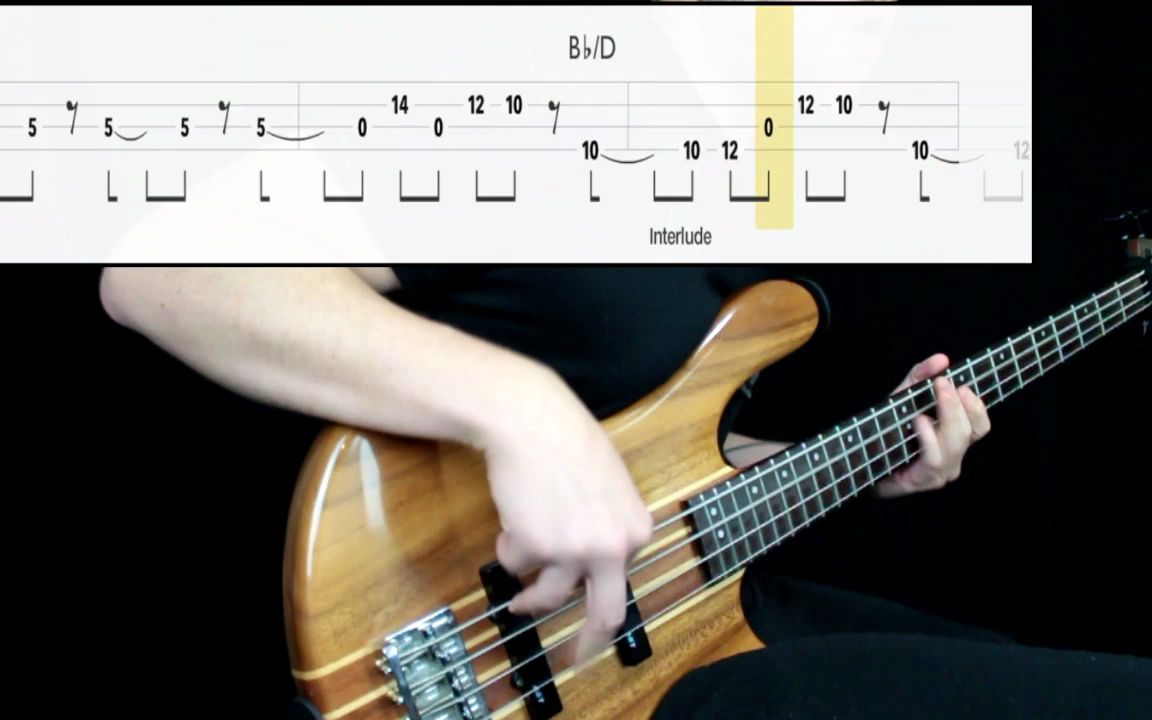 [图]Radiohead - Bodysnatchers (Bass Cover) (Play Along Tabs In Video)