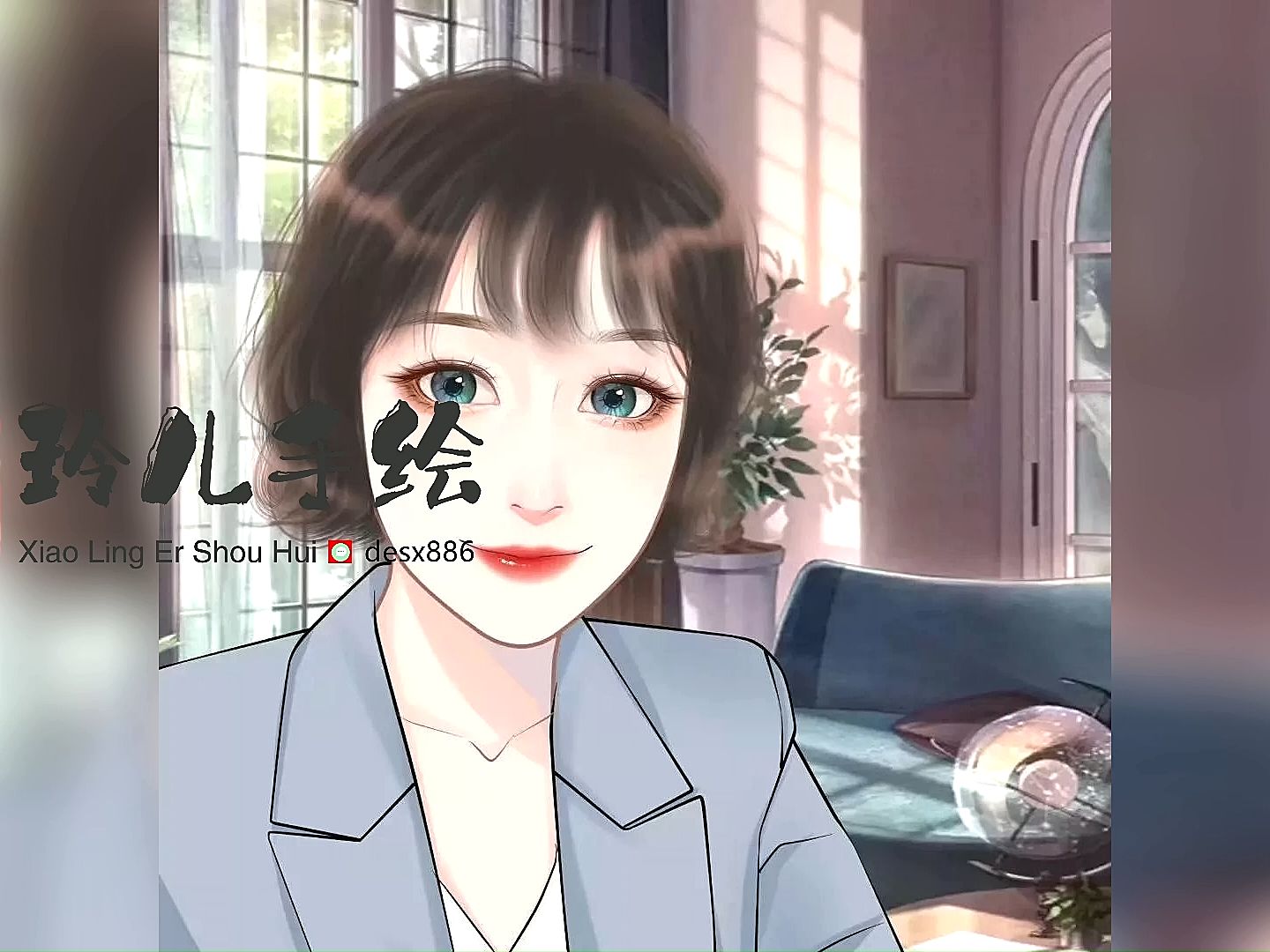 卡通人物形象图片,可爱女孩动态头像