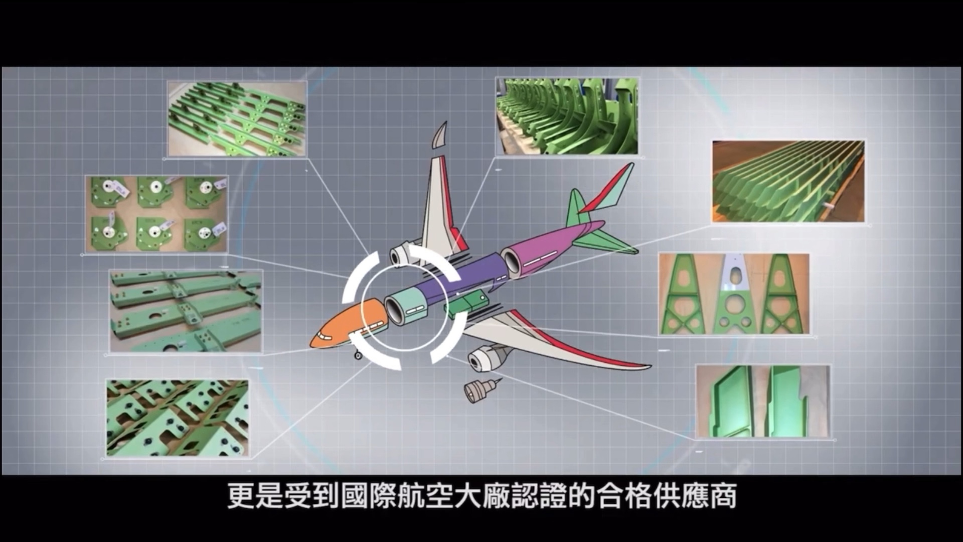 波音客机零组件供应商——台湾驻龙精密哔哩哔哩bilibili