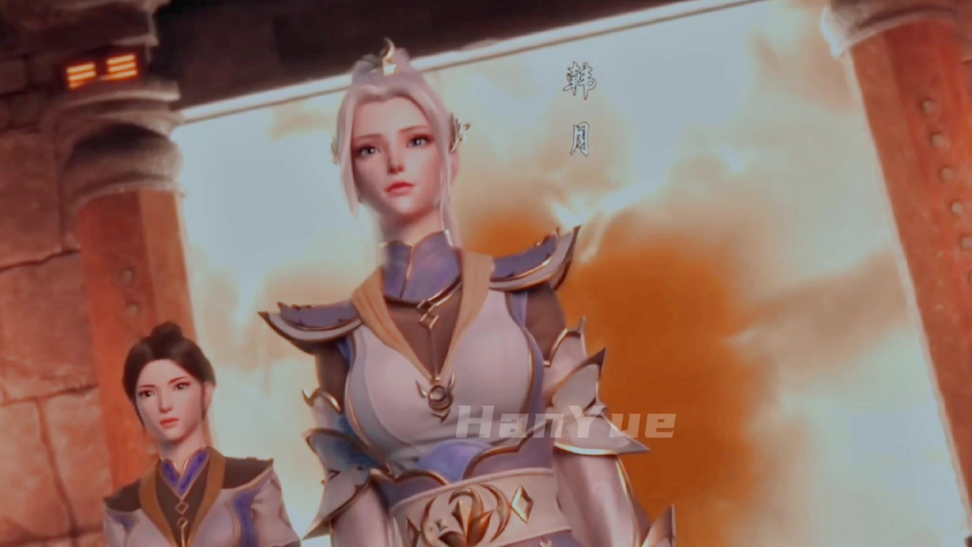 8神仙颜值国漫女神韩月建模视觉震撼盛世美颜