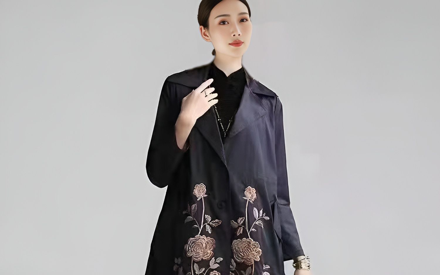 秋冬水墨生香品牌折扣女装专柜货源批发进货大牌女装