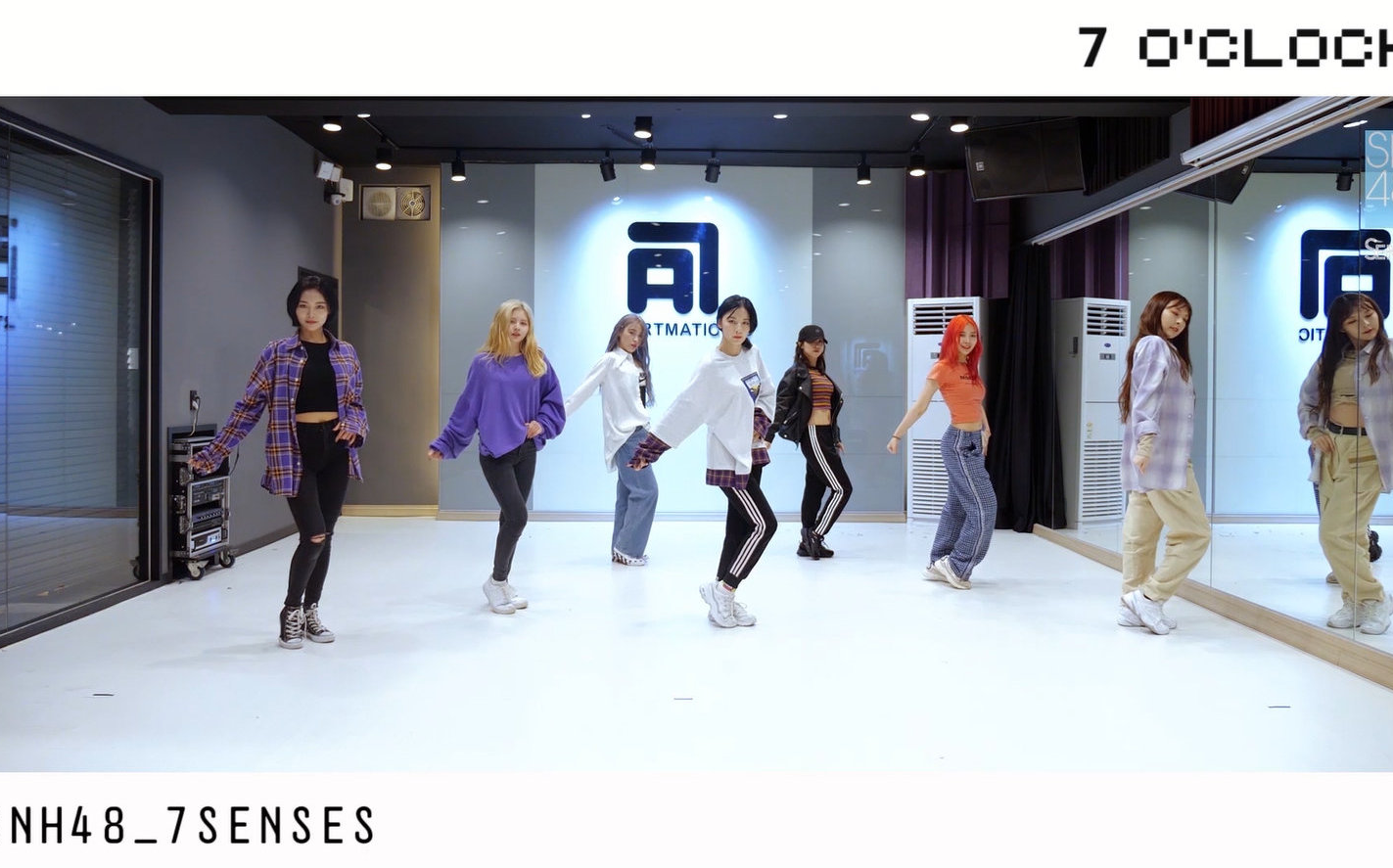 SNH487SENSES《七点整(7 O'CLOCK)》练习室版哔哩哔哩bilibili