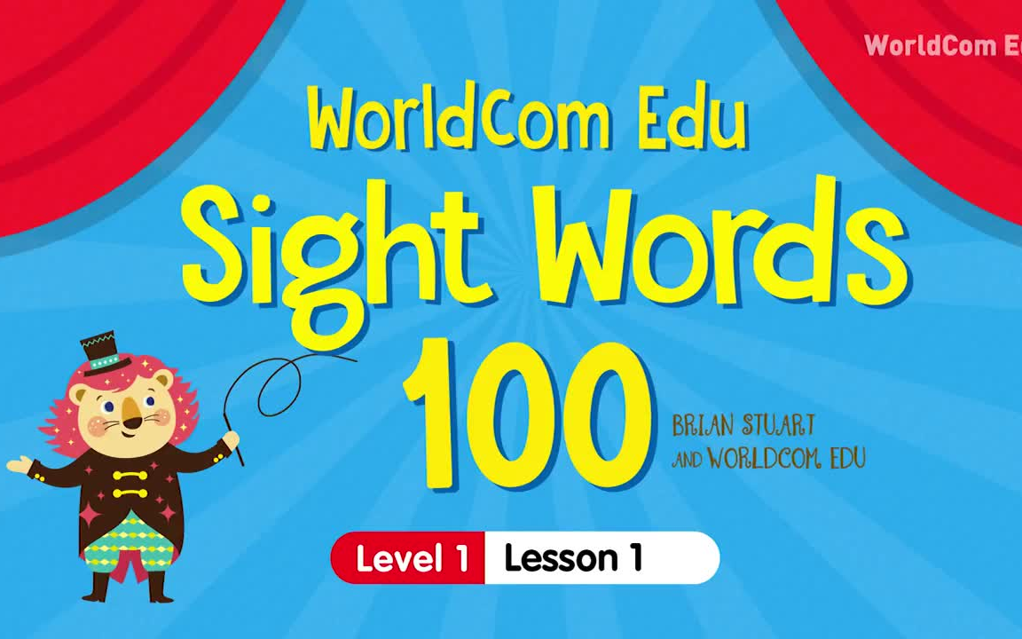 [图]英语启蒙必备Sight Words 100高频词教学视频全集