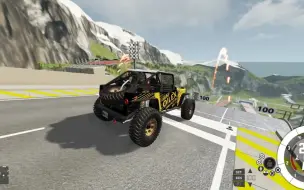 Descargar video: BeamNG-汽车玩到废