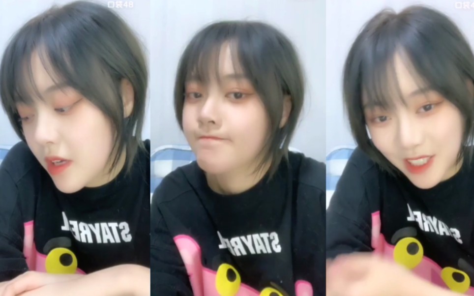 snh48陈倩楠苏杉杉唱歌还挺准的啊直播