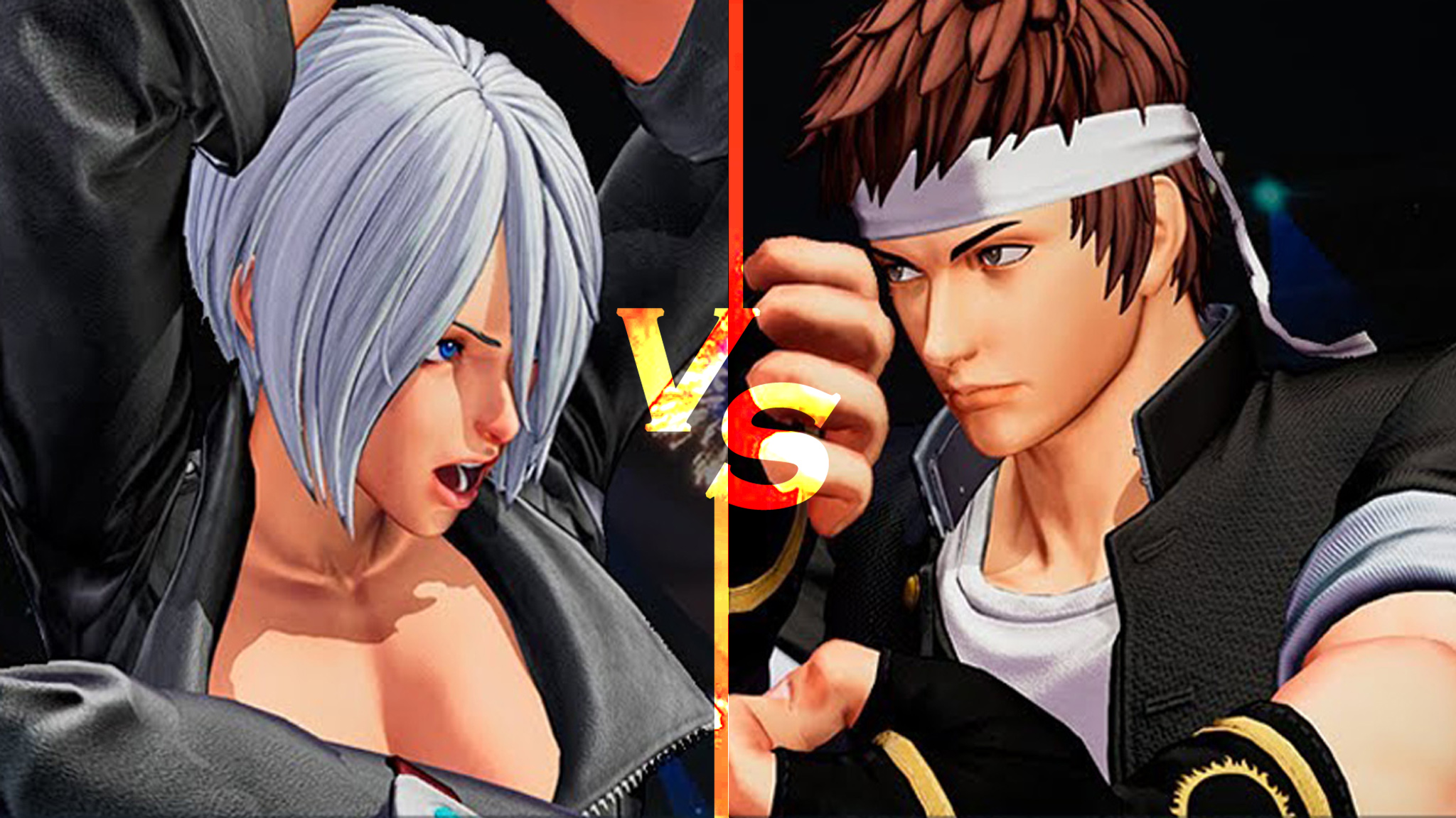 拳皇 xv:lauy(安琪,伊斯拉)vs yabu(牙刀,龙二)