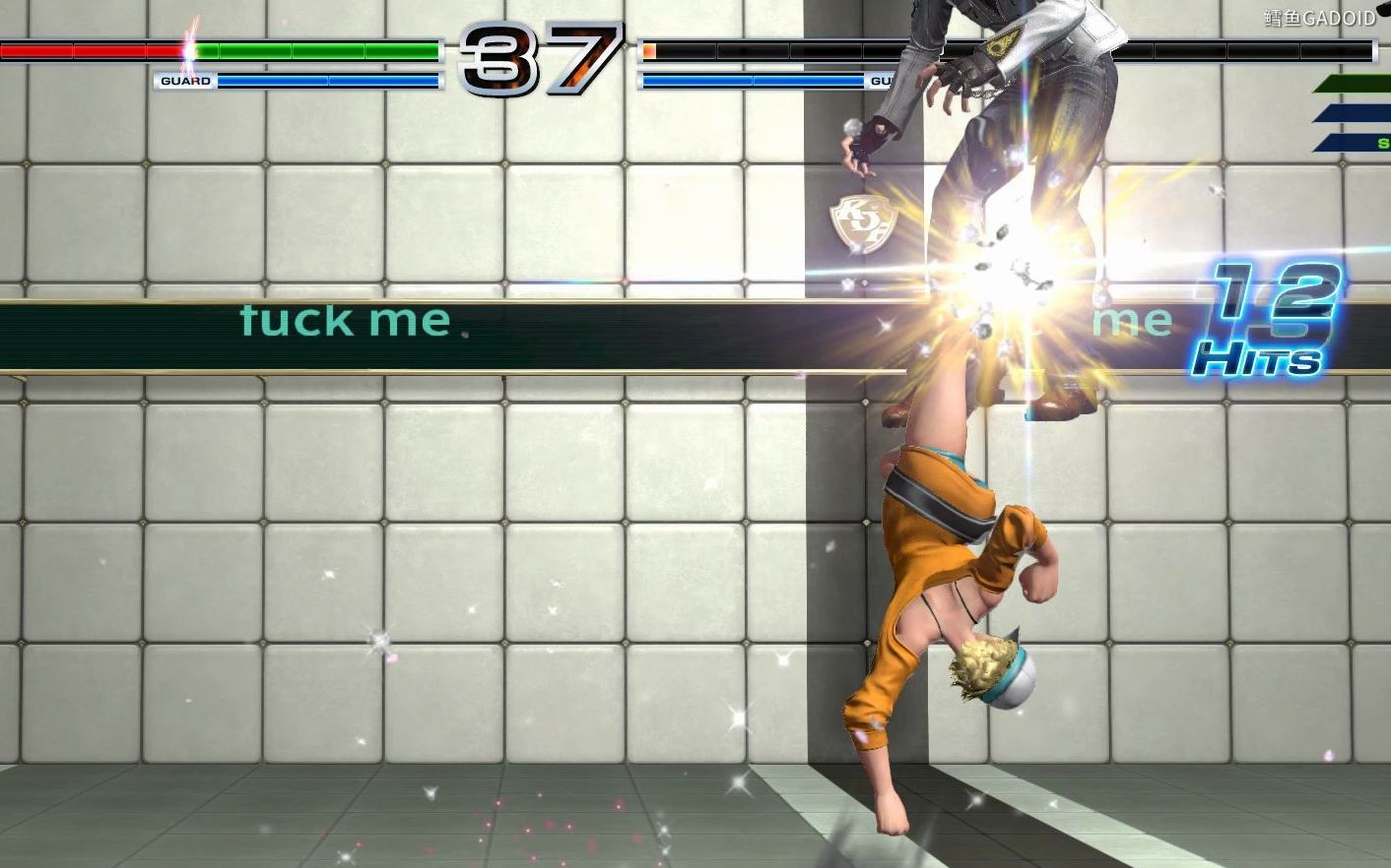 拳皇14 浅蓝 爱丽丝的膝盖是无敌的!_拳皇14