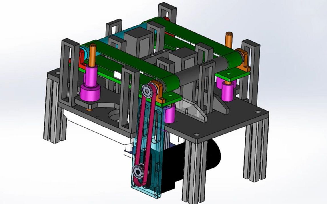 顶升输送机构设计