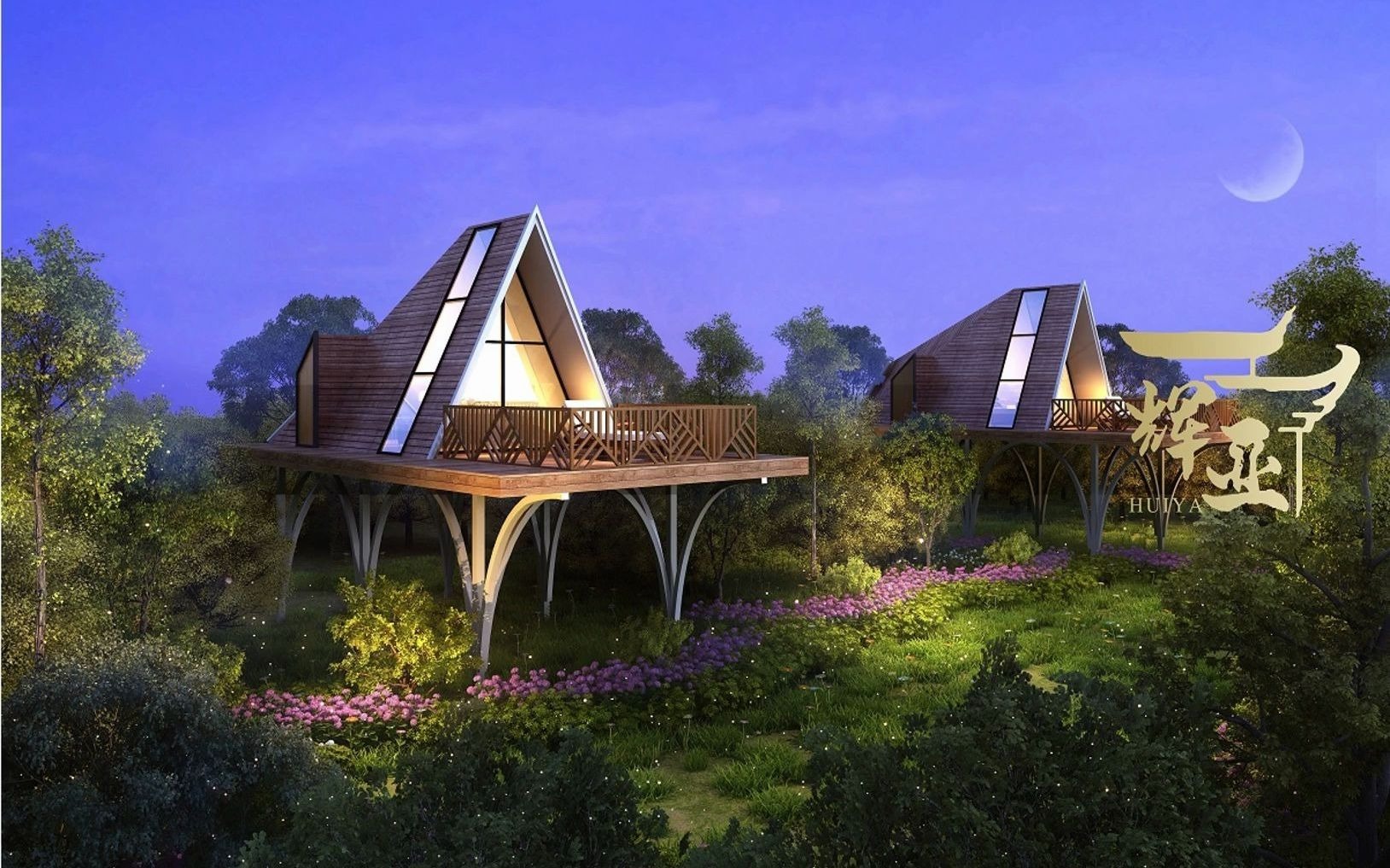 办公室软装设计效果图 #其他住宅建筑案例 室外设计效果图 #知末网