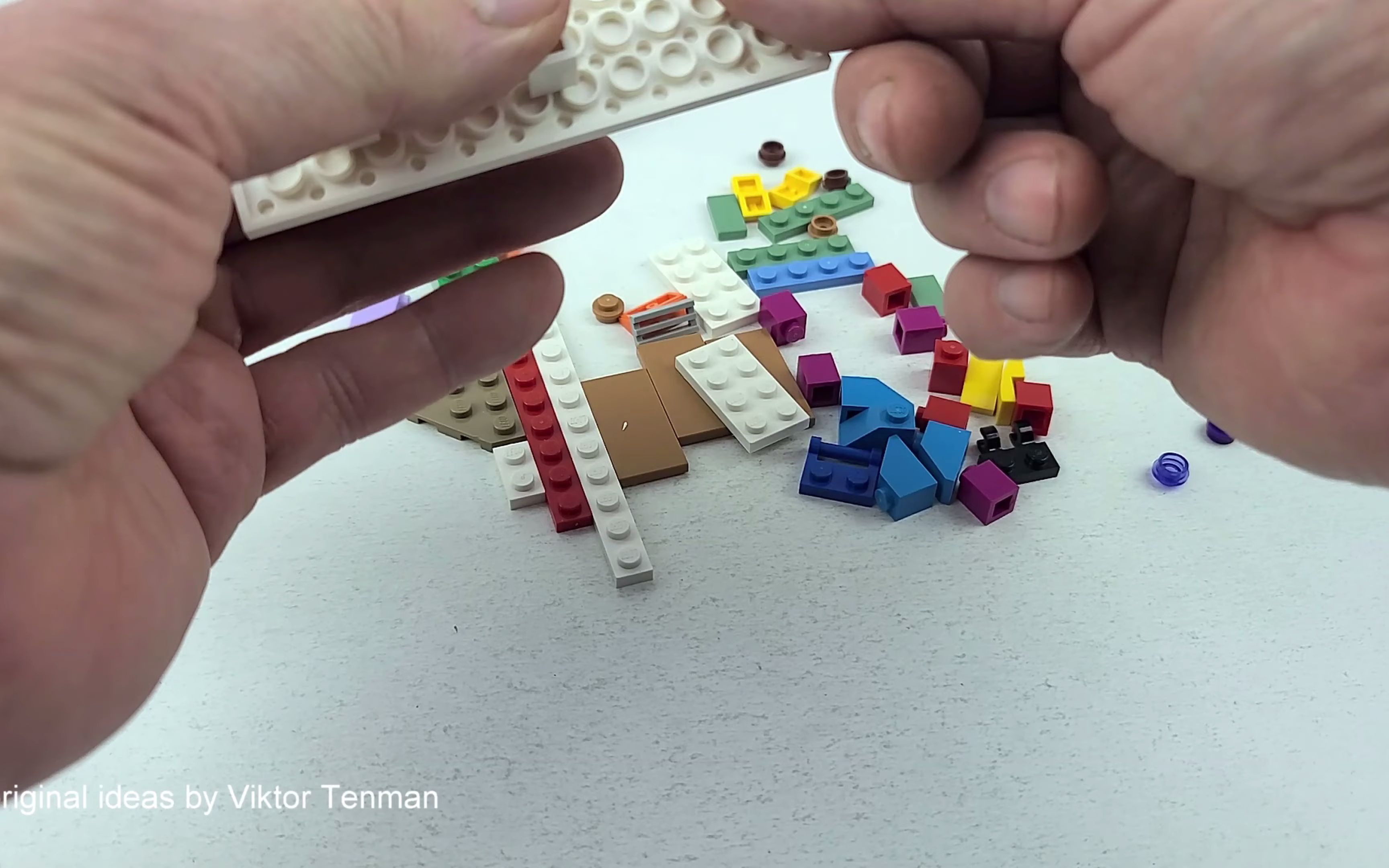 乐高1071711717拼搭加勒比海盗要塞part1