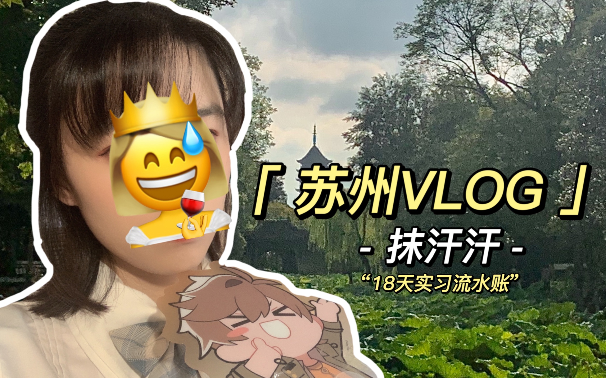 【抹汗汗】苏州实习VLOG(18天流水账/分了3个视频)哔哩哔哩bilibili