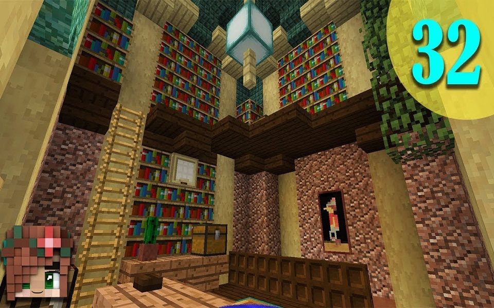 【geminitay】【我的世界1.13】当建筑大佬玩生存32 - 书房!