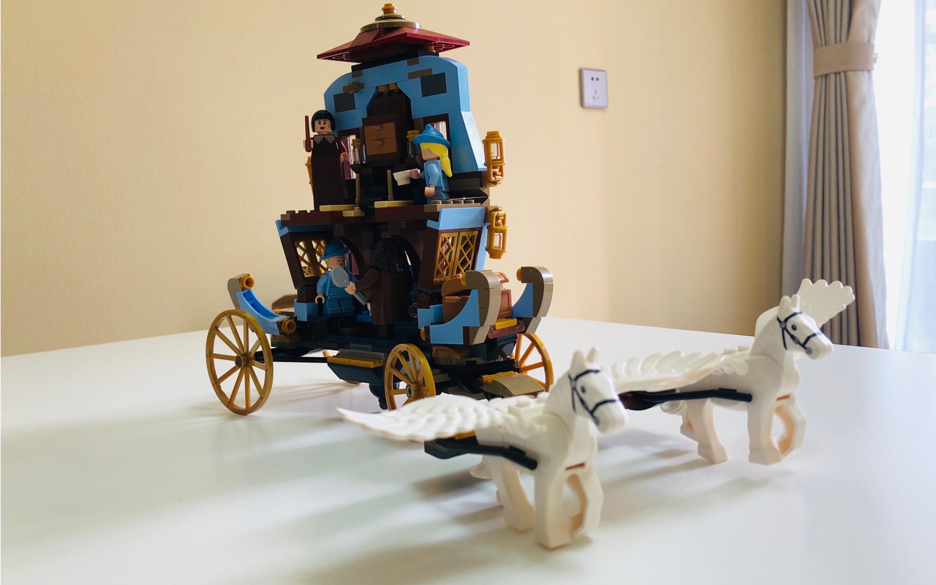 乐高75958霍格沃茨马车开箱把玩!