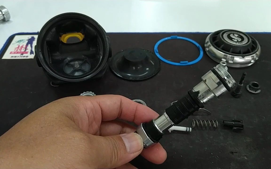 潜水装备教学调节器拆解教程以Scubapro G260为例哔哩哔哩bilibili