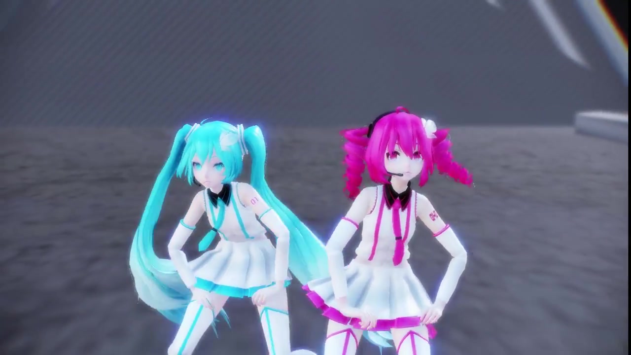 【mmd】初音与重音的双重舞蹈