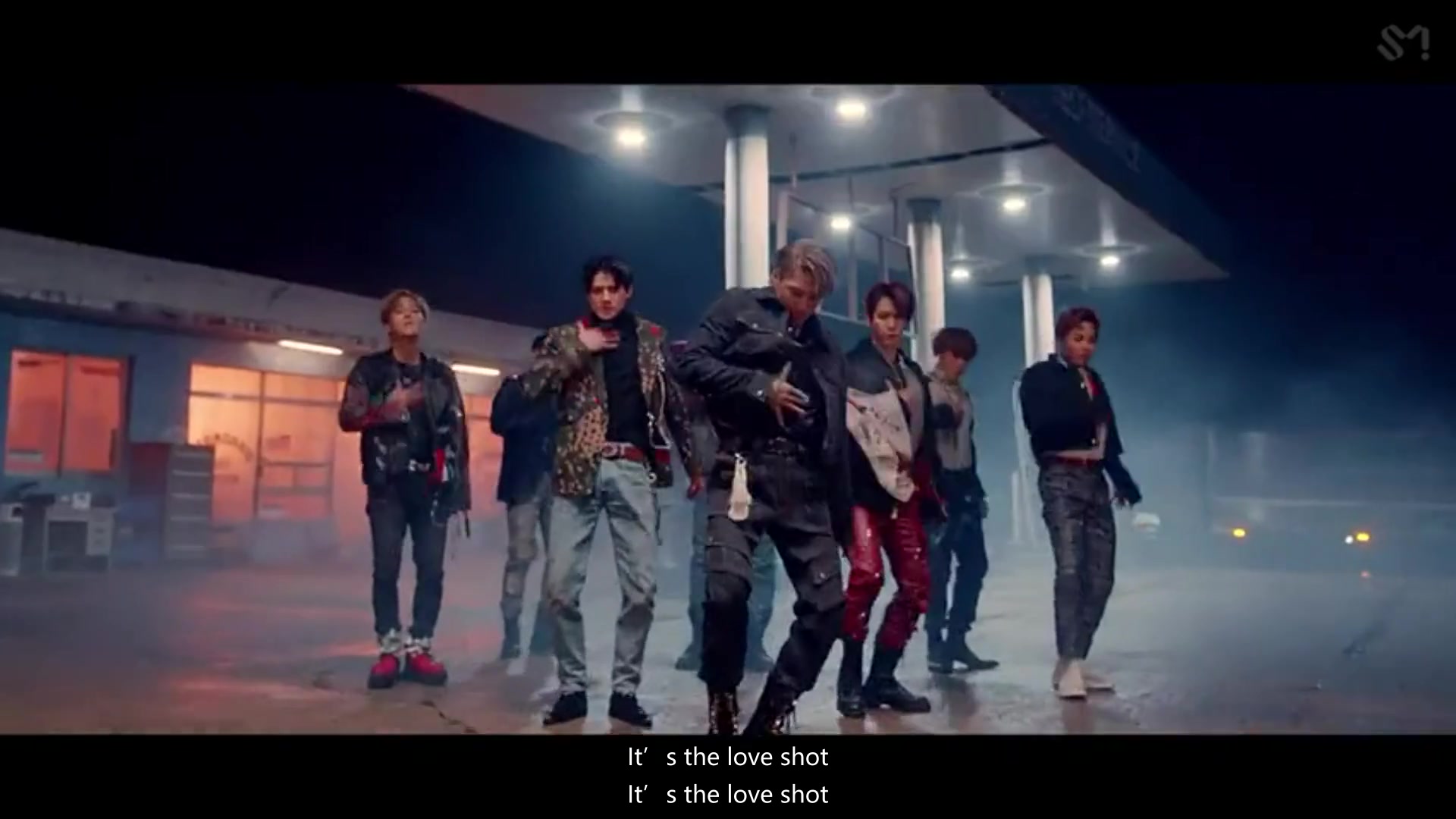 【exo】loveshot mv 中韩字幕