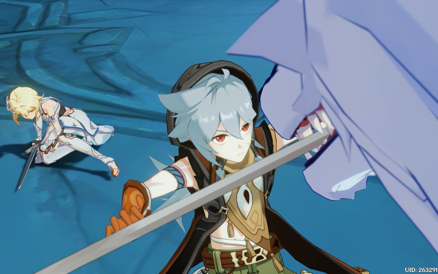 【原神】雷泽传说任务:狼崽救我的时候有两米高