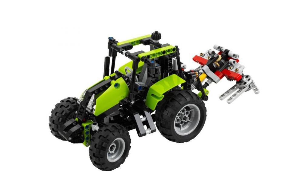 乐高 lego 9393 科技机械组 拖拉机 2012速拼评测