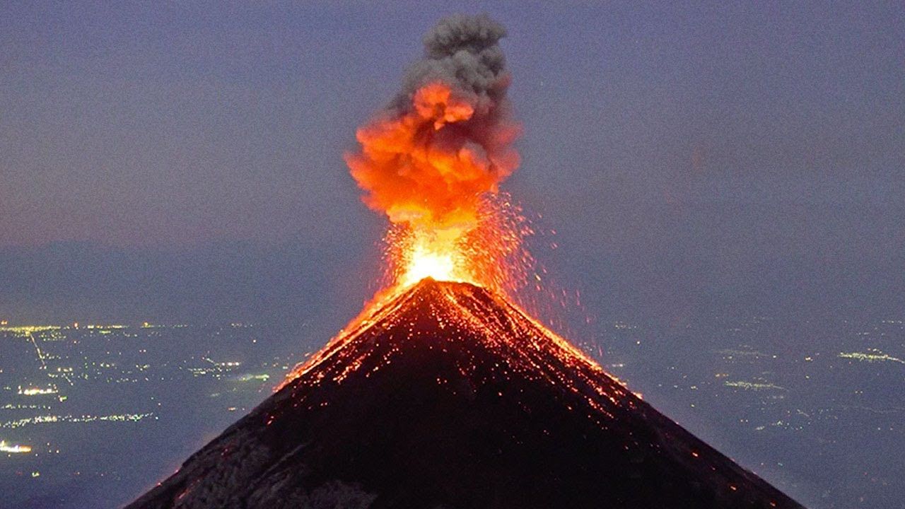【天灾信使】令人惊叹的火山喷发