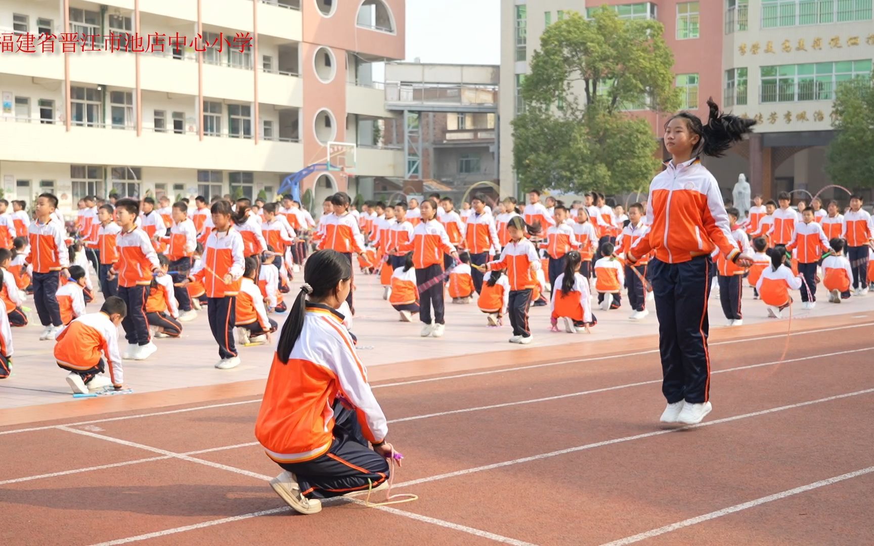 福建省晋江市池店中心小学跳绳大课间哔哩哔哩bilibili