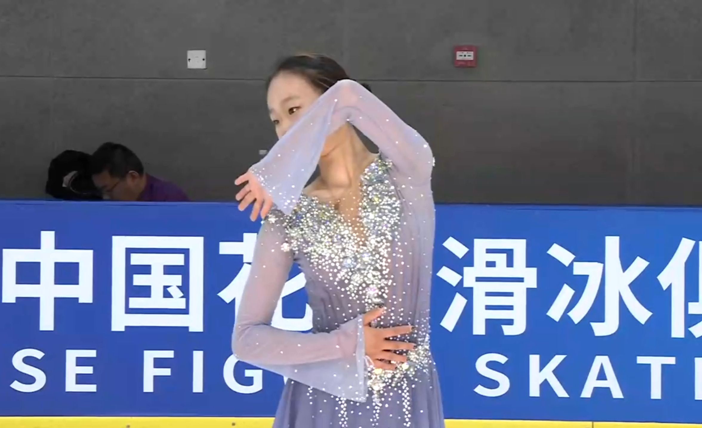 张舒涵 青年组自由滑 2024年中国花样滑冰俱乐部联赛嘉兴站