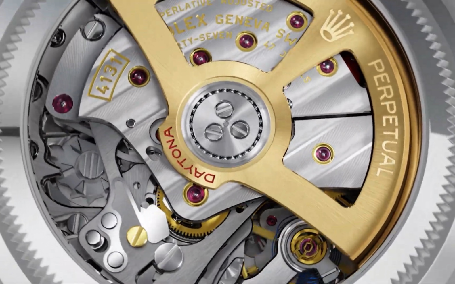 新表速递|劳力士迪通拿新款背透!4131机芯发布!