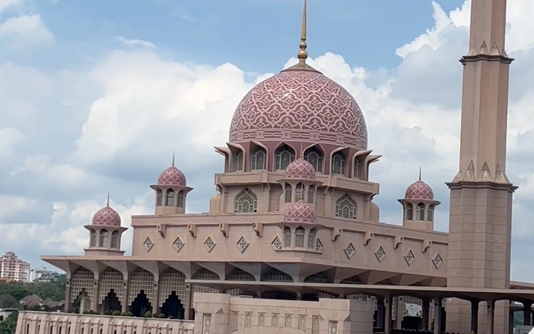马来西亚布城粉色清真寺
