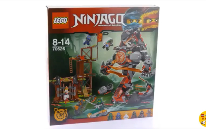 乐高幻影忍者70626时空双子的机甲