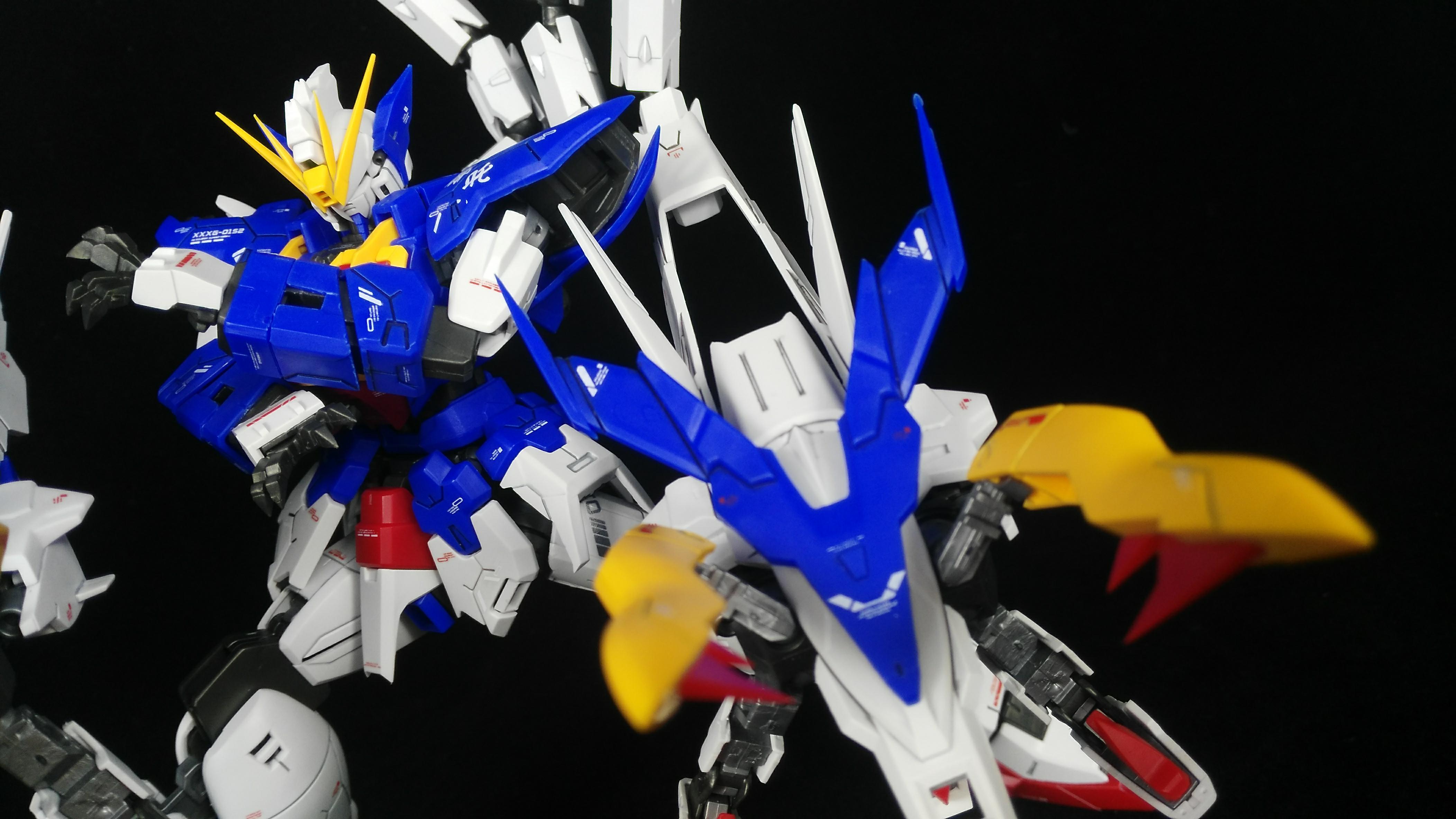 【蓝星人模玩之旅】超新星 mg蓝色双头龙