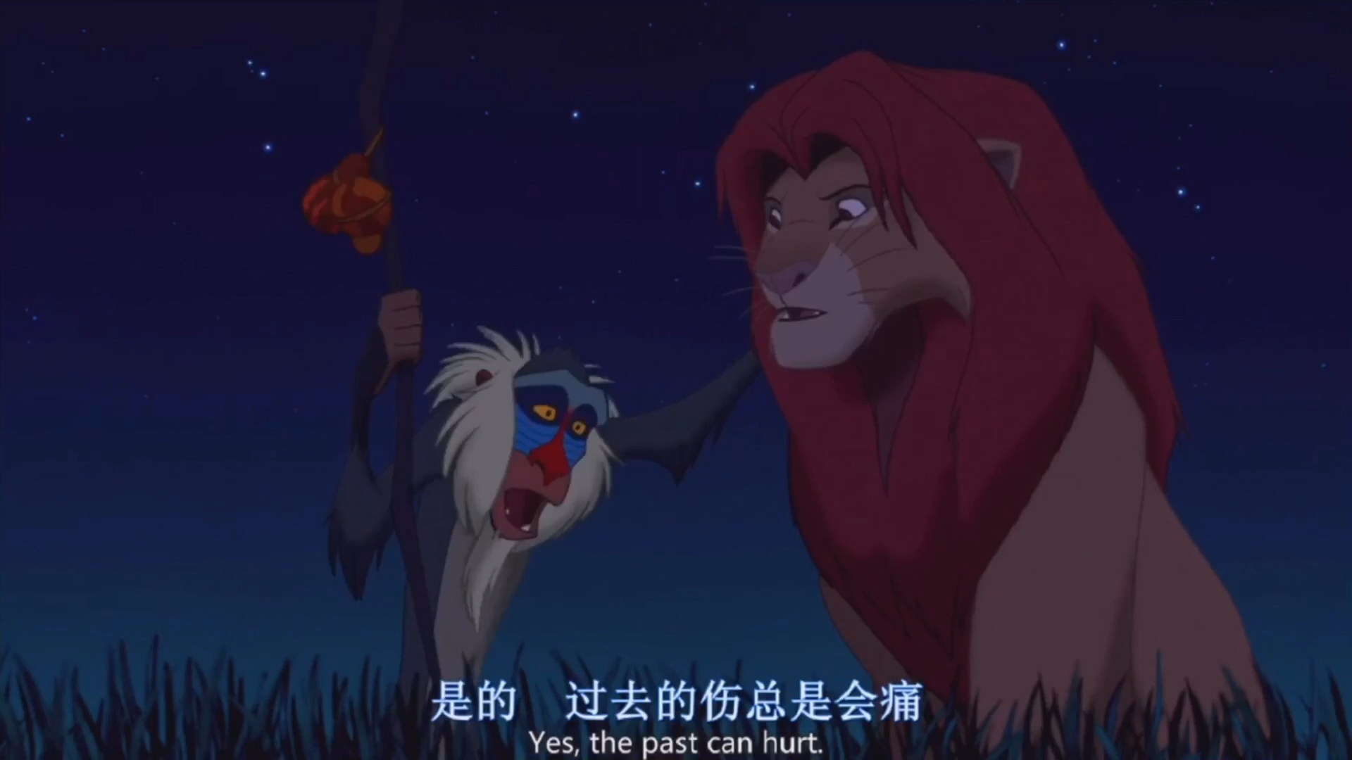 《狮子王》1994动画版 辛巴返回荣耀之地