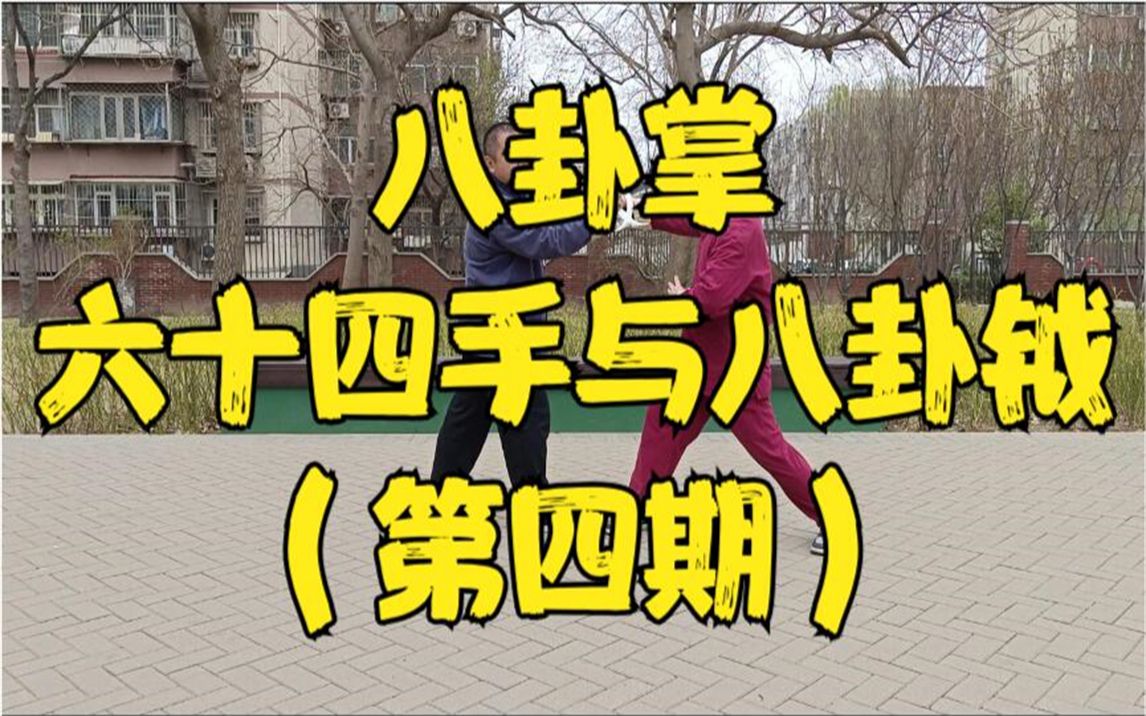 【八卦掌】六十四手与八卦钺第四期!缠手掖撞!