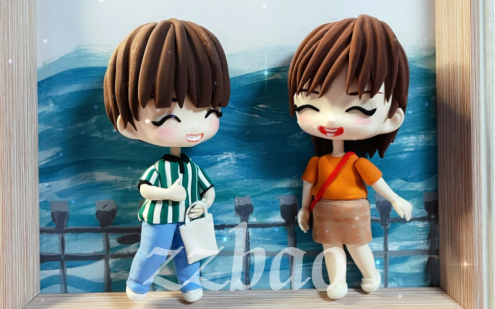 【梳头姐弟】娱乐圈唯一喜欢的两位,浅浅尝试做了一个相框收藏