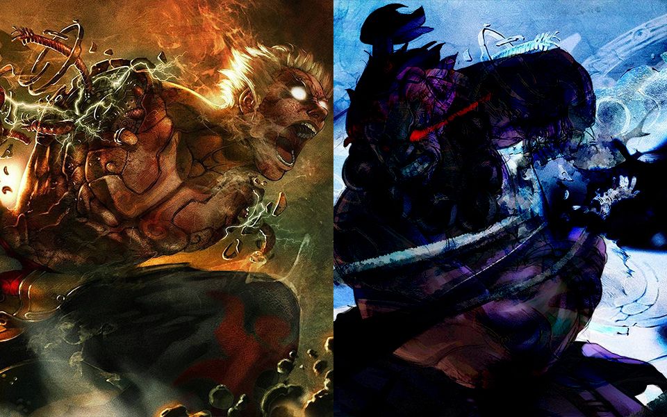 【ps3模拟器&reshade】经典重现 阿修罗vs豪鬼(500年之战)