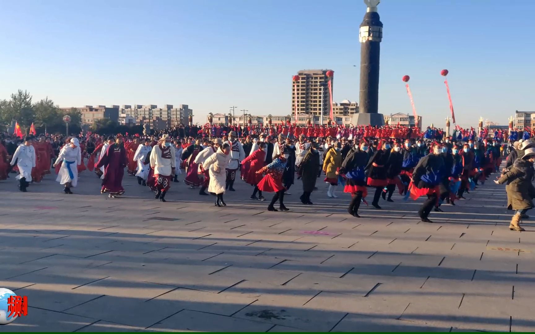 [图]内蒙古全区广场舞大赛在乌兰察布后旗拉开帷幕《察哈尔广场》往日时光