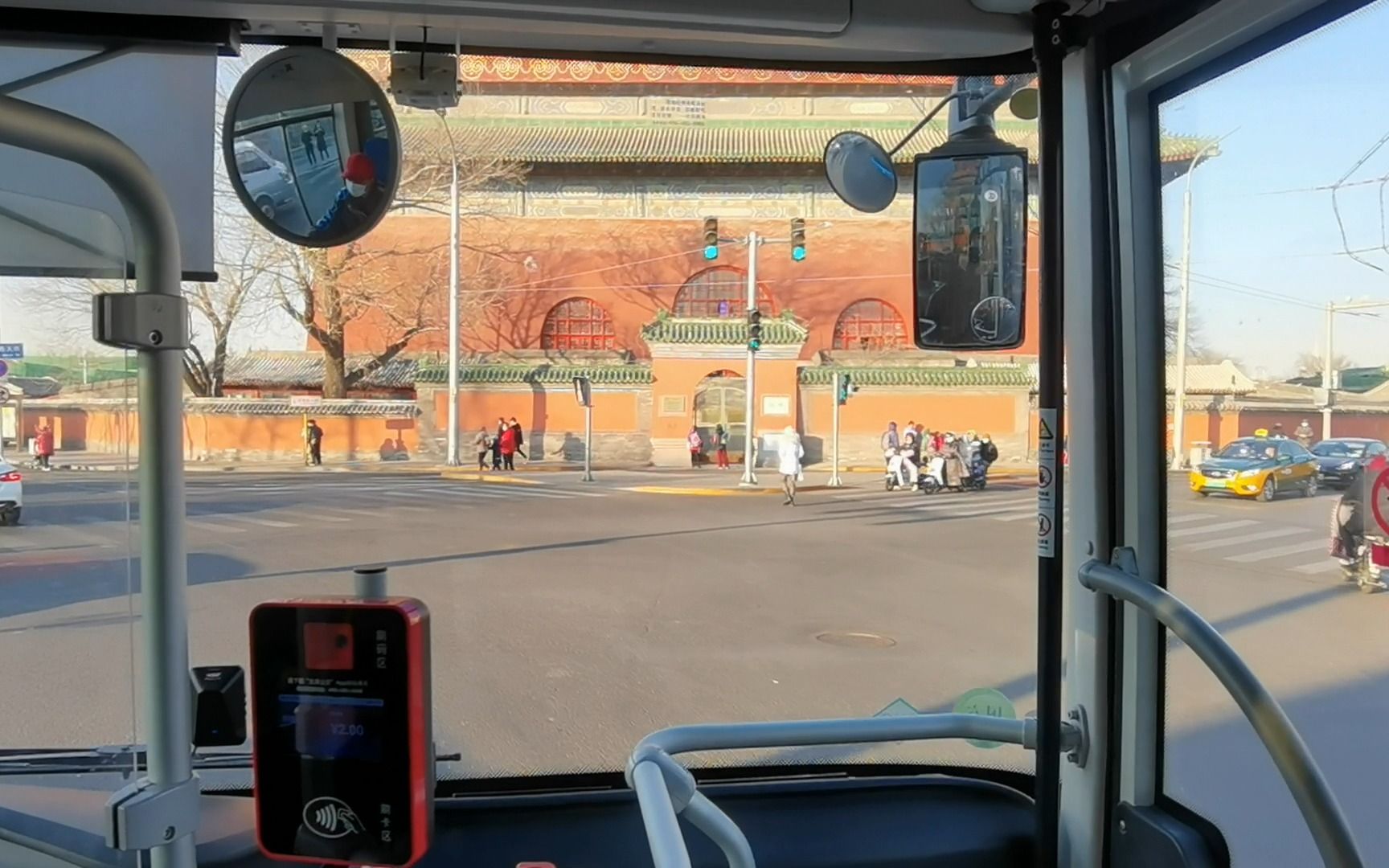 【存货】【改线前纪念】【万宁桥】北京公交82路(鸟巢方向)东皇城根北